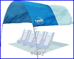 Beach Sun Shade, The Ultimate Wind-Resistant Canopy, Offers 150 Sq. Ft. Of Shade