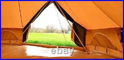 Bell Tent Village 6m Cotton Canvas Bell Tents, Garden Room, Office Kids Learning