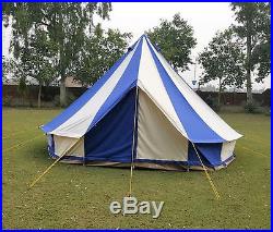 Bell tent 4 Meter 4M, 5 Meter 5M Glamptex 400-Ultimate ZIG Zipped-in-Groundsheet