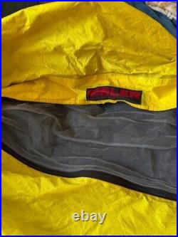 Bibler Yellow Bivy (Black Diamond) Todd Tex withzip mesh face+BD bivy footprint