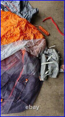 Big Agnes Copper Spur HV UL 1 Person Ultralight Backpacking Hiking Tent Orange