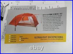 Big Agnes Copper Spur HV UL 2 Backpacking Tent-Orange