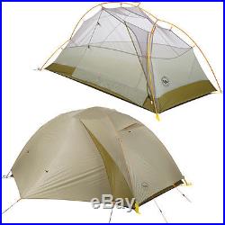 Big Agnes Fishhook UL Tent 2-Person 3-Season Light Grey/Moss One Size