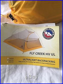 Big Agnes Fly Creek HV UL2 Tent New