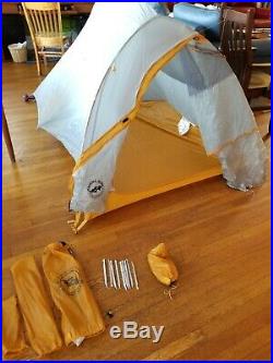 Big Agnes Fly Creek HV UL2 with Footprint USED ONCE EXCELLENT CONDITION