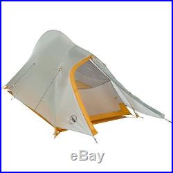 Big Agnes Fly Creek UL1 Tent 1-Person 3-Season Ash/Gold One Size