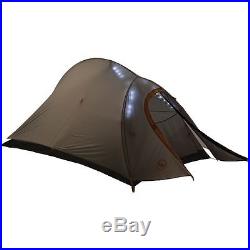 Big Agnes Fly Creek UL 2 mtnGLO Tent 2-Person 3-Season Silver/Gray One Size