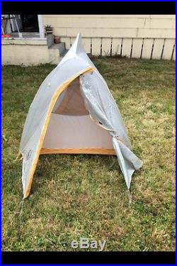 Big Agnes Fly creek UL1 Ultralight Backpacking Tent with footprint