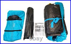 Blue Ridge Polyester 1 2 3 & 4 Person Camping Tent With Awning & Carrying Bag