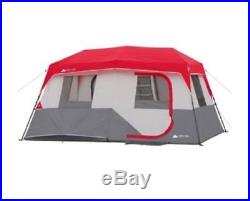 Brand New Ozark Trail 13' x 9' x 72 8-Person Instant Cabin Tent, Sleeps 8