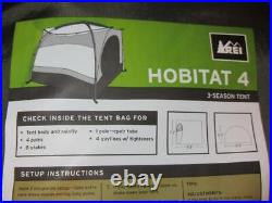 Brand new REI Hobitat 4 Size 4-Person Camping 3-Season Tent never used or set up