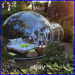 Bubble Tent Luxury Inflatable Free Airblower Outdoors, Stargazing, and Camping