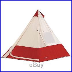 CAMPING TEEPEE TENT 7 PERSON 11'8 x 11'8 Outdoor Camping Hiking Traveling