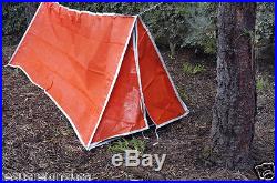 CAMPING TENT Outdoor 1 or 2 Person Man Tube Pup Shelter Thermal Hiking INSULATED