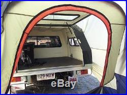 CAR REAR TENT, WRAPS AROUND YOUR CAR, VAN OR CANOPY- DRY AND EASY ACCESS