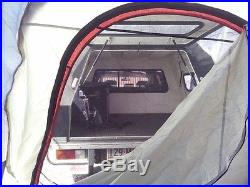 CAR REAR TENT, WRAPS AROUND YOUR CAR, VAN OR CANOPY- DRY AND EASY ACCESS