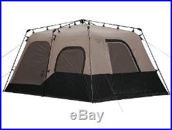 COLEMAN INSTANT TENT 8-Person 2-Room Family Camping 14x10 Outdoor Waterproof