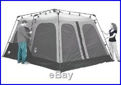 COLEMAN INSTANT TENT 8-Person 2-Room Family Camping 14x10 Outdoor Waterproof