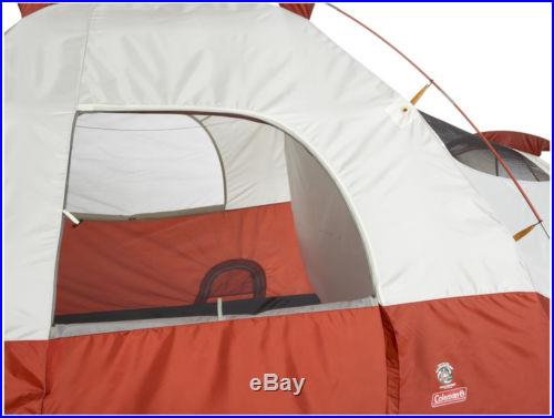 COLEMAN RED CANYON 8 PERSON/MAN 17 MODIFIED DOME TENT FAMILY & SCOUTING CAMPING