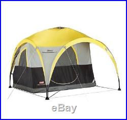 COLEMAN Two Person 2-for-1 All Day Camping Instant Dome Tent with Shelter Canopy