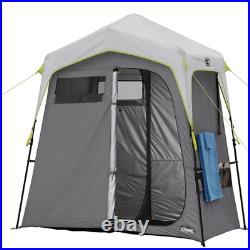 CORE 40058 Instant Camping 7 x 3.5-Foot 2-Room Shower Tent with Changing Room