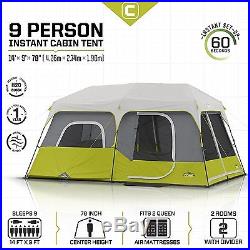 CORE 9 Person Instant Cabin Tent 14 x 9
