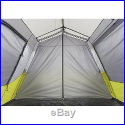 CORE Equipment 9 Person Instant Pop Up 14' x 9' Cabin Tent Green/Grey