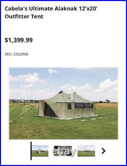 Cabela's Alaknak 12 X 20 Ultimate Outfitter Tent