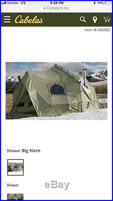 Cabela's Big Horn III Tent Outdoors Heavy duty
