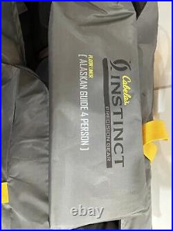 Cabela's Instinct Alaskan Guide 4 person Tent Brand New without box. MINT