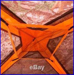 Cabin Tent Instant Hiking Camping Camouflage Outdoor Family 6-Person Fast Set Up