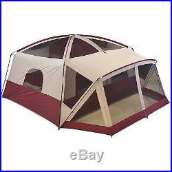 Cabin Tent With Screen Porch 12 Person Camp Outdoor Family Hiking Travel Shelter