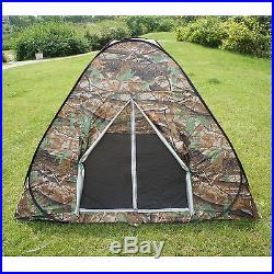 Camouflage Camping Hiking Easy setup Instant Pop Up Tent 2-3 Person Ideal Gift