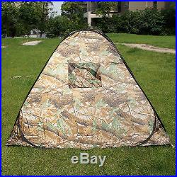 Camouflage Camping Hiking Easy setup Instant Pop Up Tent 2-3 Person Ideal Gift