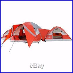 Camping Cabin Tent 10 Person 3 Dome Outdoor Family Large Equipment Hiking Gear