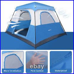 Camping Hiking Tent 6-8 People Waterproof Automatic Outdoor Instant Pop Up Tent