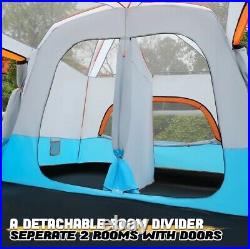 Camping Hiking Tent 8 People 174x128 Portable Family Backpacking Instant Cabin