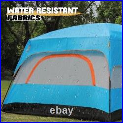 Camping Hiking Tent 8 People 174x128 Portable Family Backpacking Instant Cabin