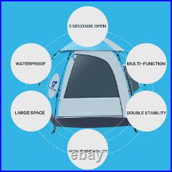 Camping Hiking Tent Waterproof Automatic Outdoor Instant Pop Up Tent 4-5 People