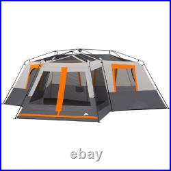 Camping Instant Cabin Tent 12 Person 3 Room Large Family Hiking Dome Shelter New