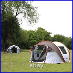 Camping Instant Tent, 2/4/6/8/10 Person Pop Up Tent, Water Resistant Dome Tent