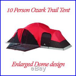 Camping Tent 10 Person Large Cabin Easy Setup Family Shelter Hiking Outdoor NEW