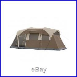 Camping Tent 6 Person Coleman Family 2 Room Outdoor Screened Shelter Hiking
