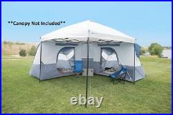 Camping Tent 8 Person Cabin Family Outdoor Shelter 2 Room Connectent For Canopy