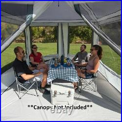 Camping Tent House 7 Person 2 in 1 Screen House Outdoor Tent with 2 Doors
