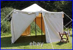 Camping Tent Medieval square water proof Tent for camping reenactment larp event