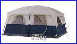 Camping Tent Outdoor Equipment 2 Room Cabin Canopy Ozark Trail Shelter 10 Person