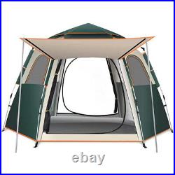 Camping Tent Waterproof Windproof 5 Person Easy Pop Up Setup Outdoor Picnic