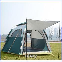 Camping Tent Waterproof Windproof 5 Person Easy Pop Up Setup Outdoor Picnic