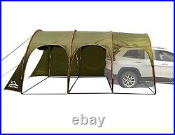 Car Camping Shade Awning Canopy for 8-10 Person Family Party Tent Picnic, BBQ, Fri
